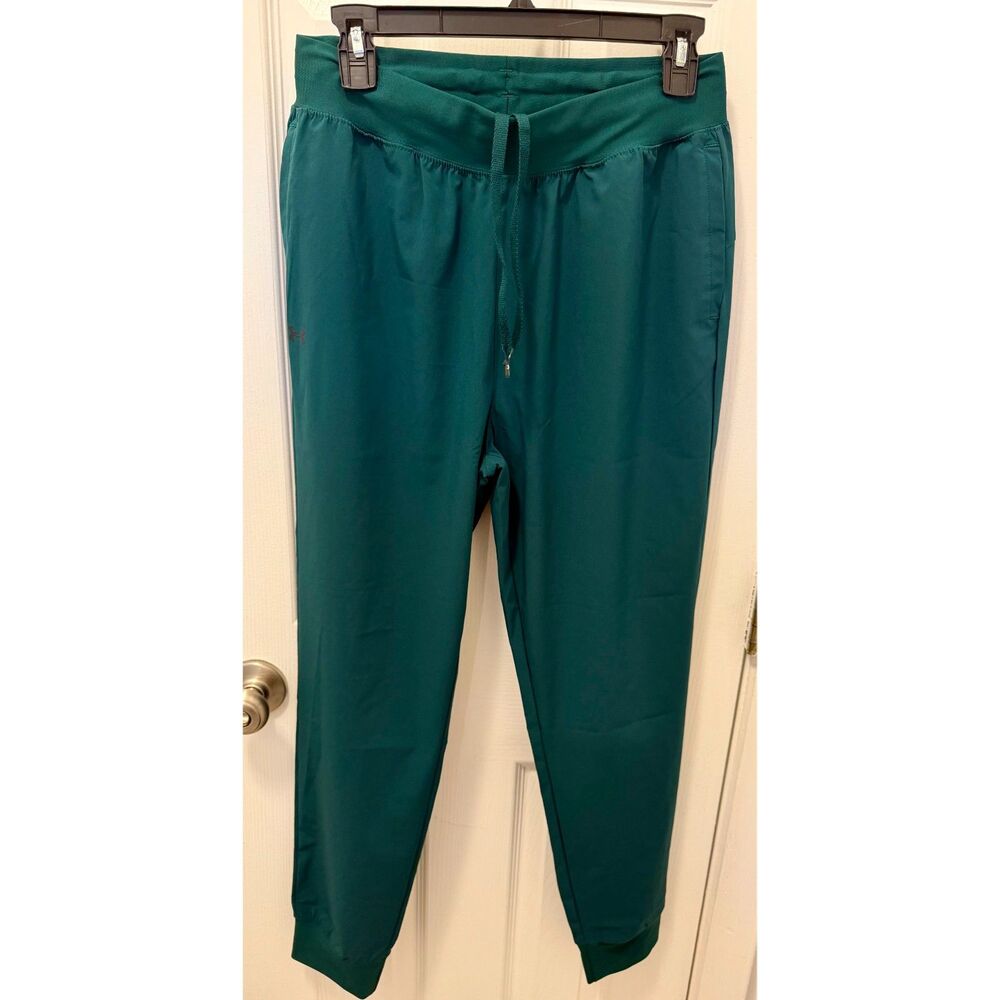 Under Armour Woven Joggers Teal Womens Size Medium NWOT
